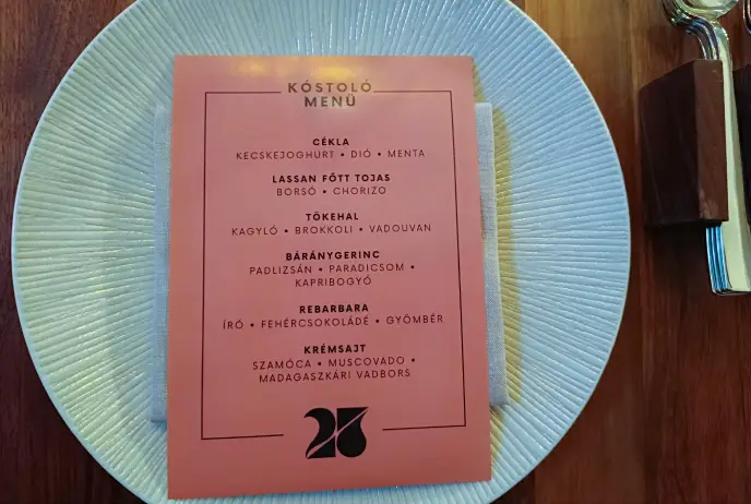 Restaurant27 lakásétterem Budapest